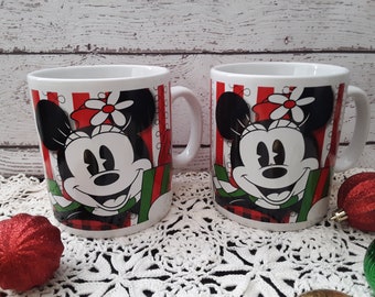 2 - Disney Minnie Mouse Jumbo Weihnachtsbecher
