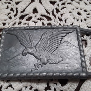 Vintage - American Eagle Metal Belt Buckle
