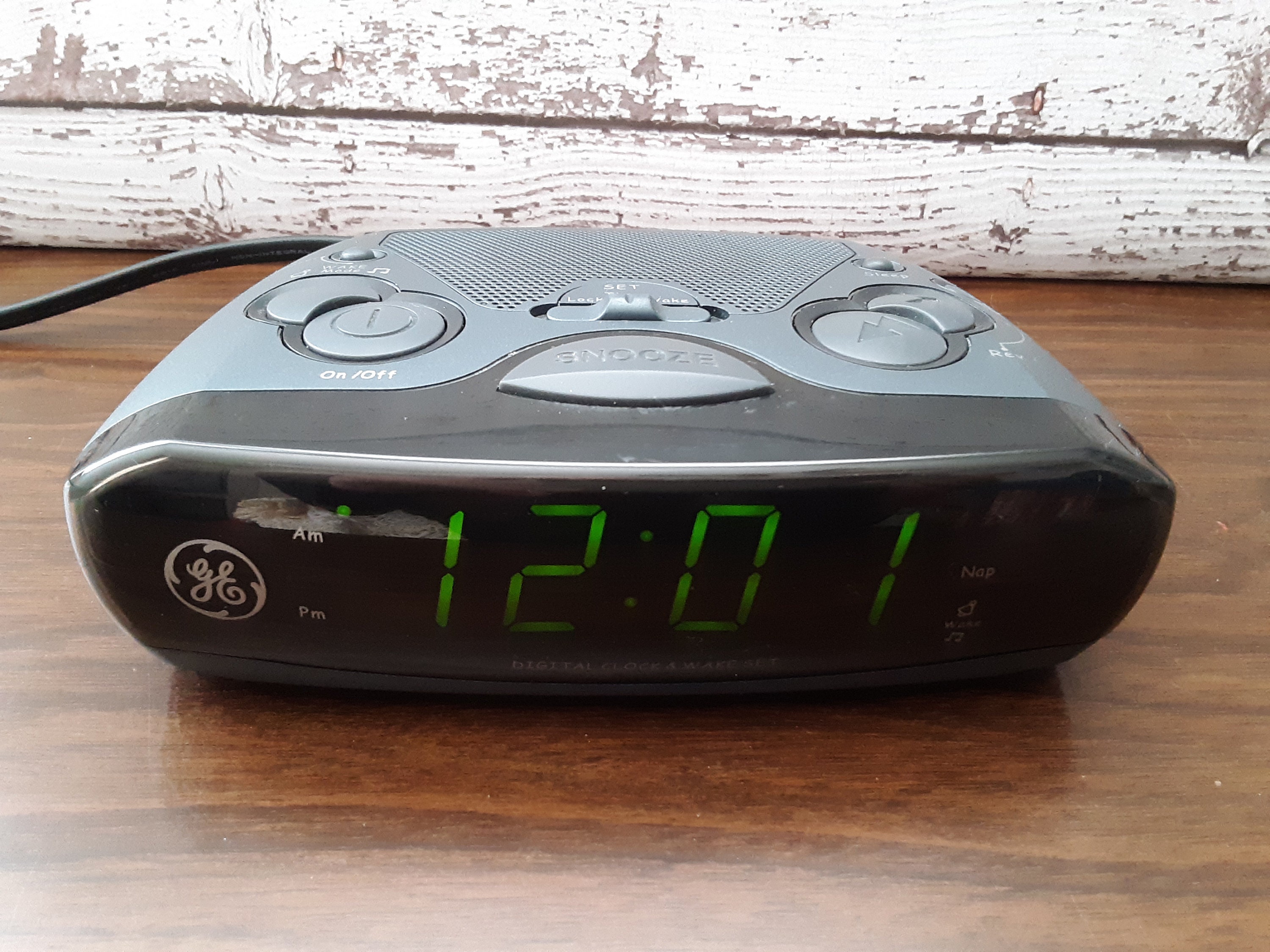 Vintage General Electric Alarm Clock Radio Model 74837C Etsy