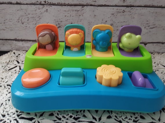 Vintage Fisher Price Popping Baby Animals Toy - Etsy Ireland Vintage Fisher Price Popping Baby Animals Toy - Etsy Ireland
