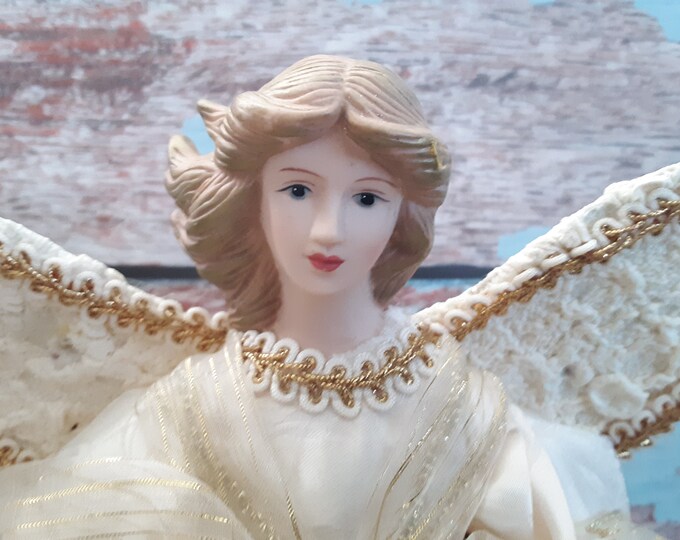 Vintage 12 Angel Tree Topper / Ornament Etsy
