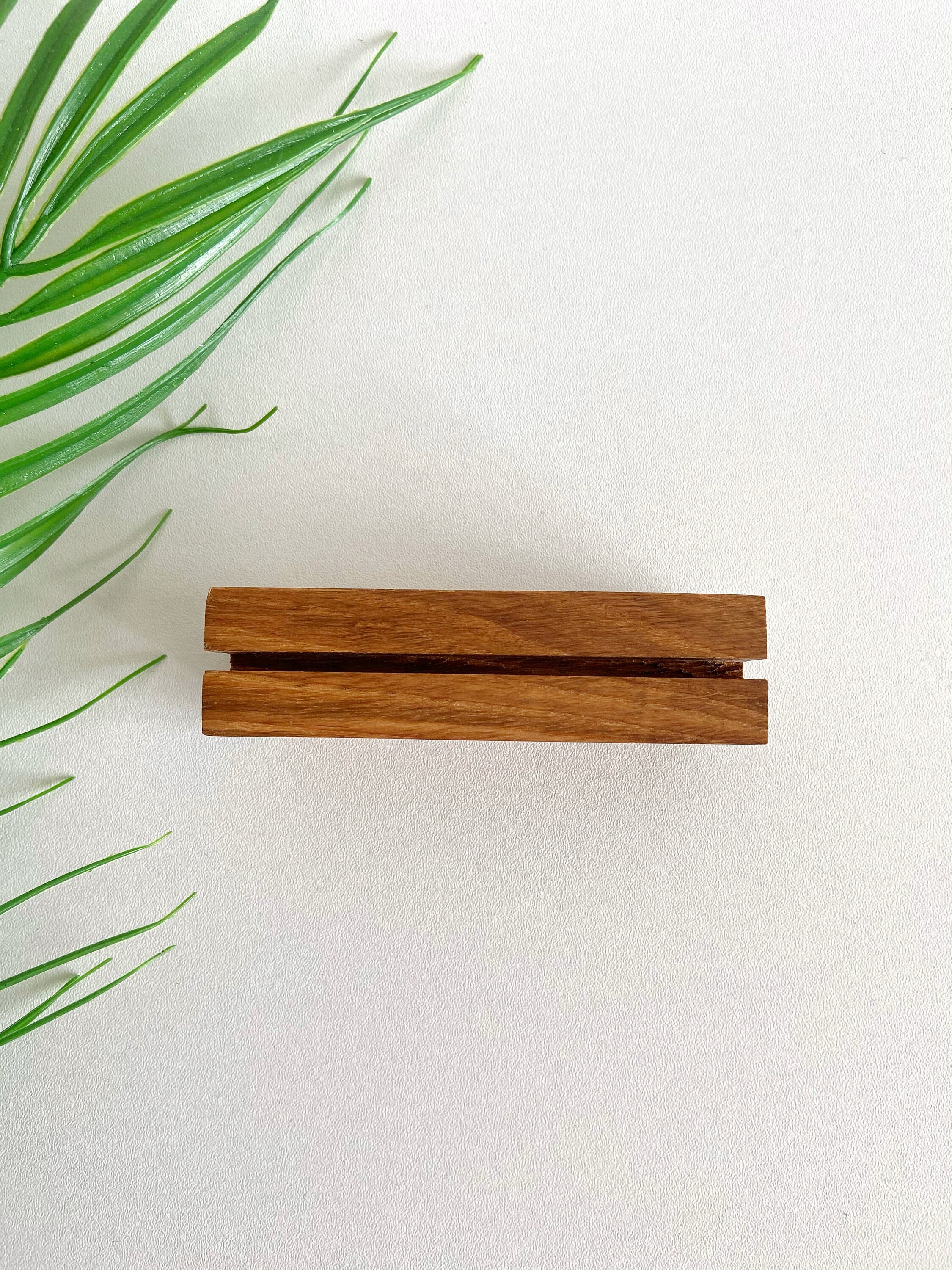 Natural Wood Photo Holder Wooden Picture Holder Shelf Decor Etsy