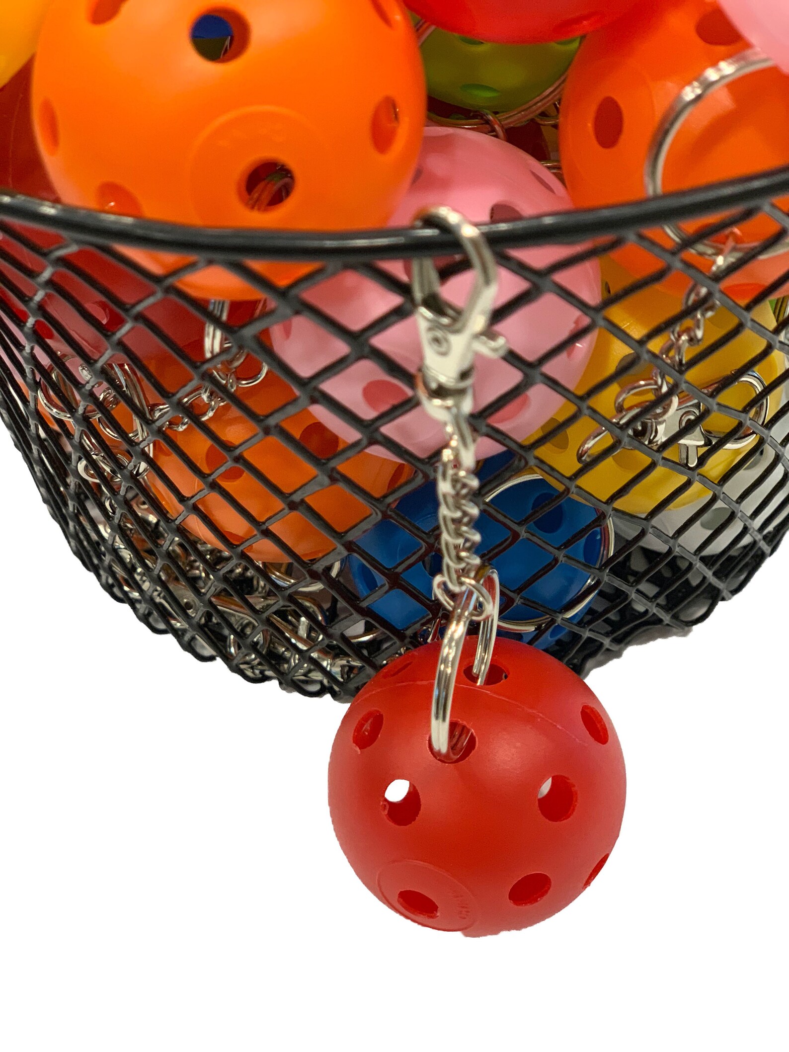 A Pair 2 of Miniature Pickleball Key Chains w/ Swivel Snap Etsy