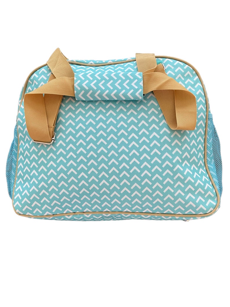 SALE Pickleball Bag Inspired Designer Women's Side-Pocket Dufflebag Made Exclusively For Pickleball image 4