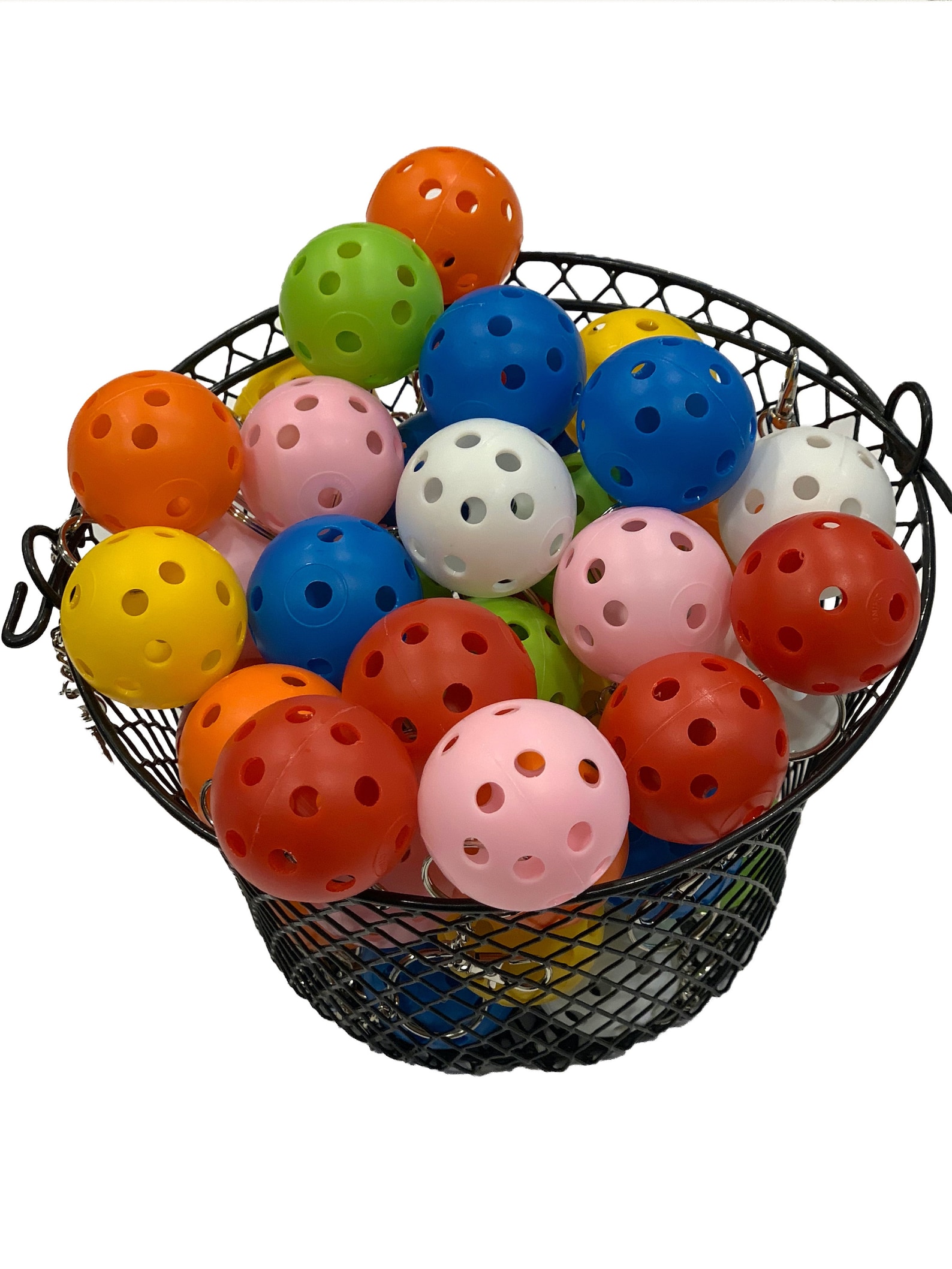 A Pair 2 of Miniature Pickleball Key Chains W/ Swivel Snap Etsy