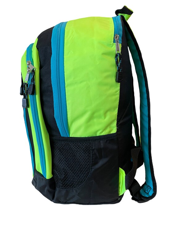 NEW Absolute Sport Backpack Carries Multiple Paddles and Pickleball Gear Black Lime Green Pickleball Marketplace Etsy