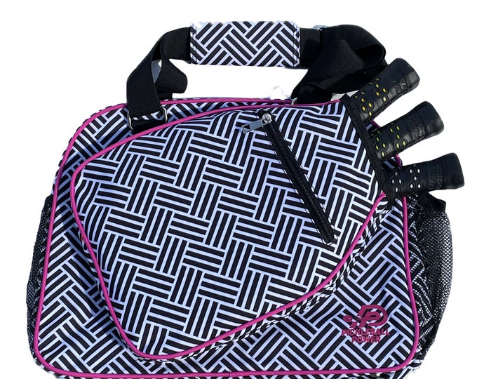 SALE! Pickleball Bag - "Unrivaled" - Designer Women's Side-Pocket Dufflebag | Made Exclusively For Pickleball!