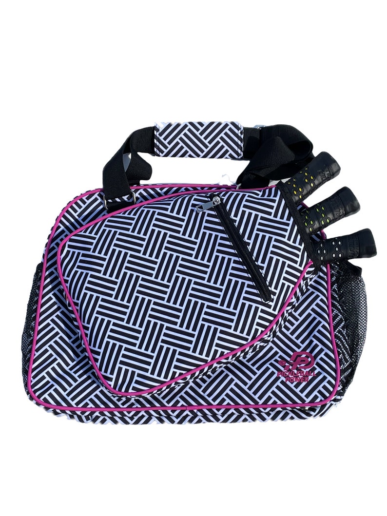 SALE Pickleball Bag Unrivaled Designer Women's Side-Pocket Dufflebag Made Exclusively For Pickleball image 1