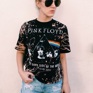 Pink floyd acid wash shirt Clearance