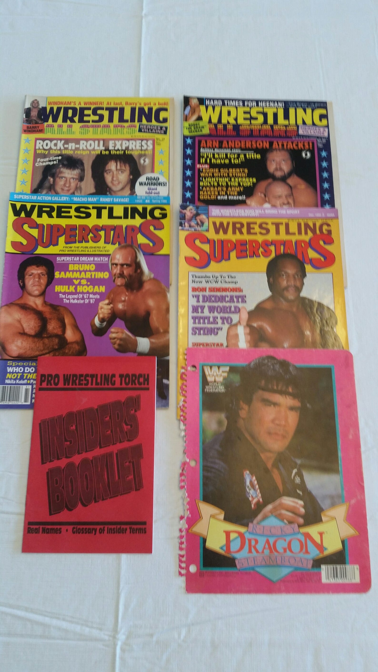 Vintage Pro Wrestling Magazines Wrestling Allstars & Etsy