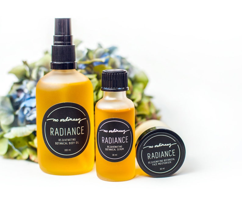 No Ordinary Radiance Rejuvenating Botanical Face Serum 30ml Etsy