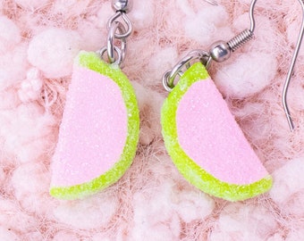 Gummy Watermelon Earrings