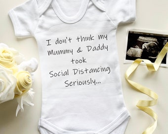 social distancing baby grow