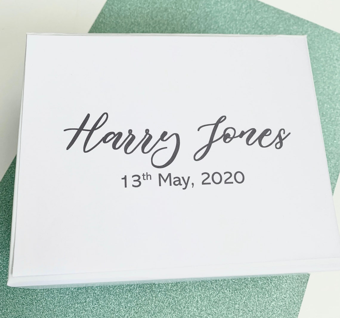 Personalised Baby Boy Gift Box Baby Shower Gift Set Unique Etsy