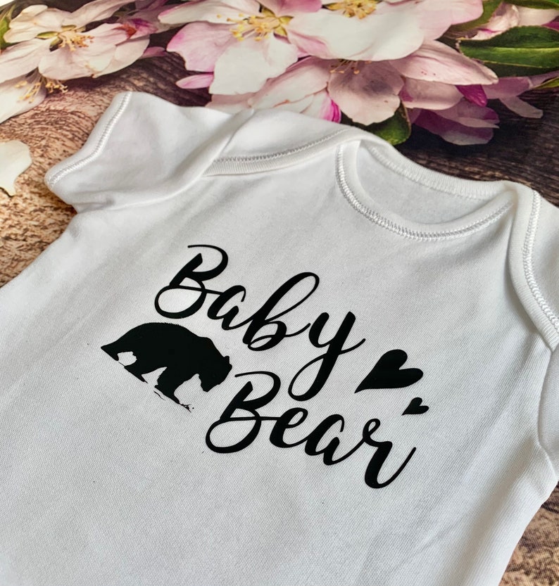 Unique Gift for Baby Baby Bear Clothing Vest Baby Bear Vest Etsy UK