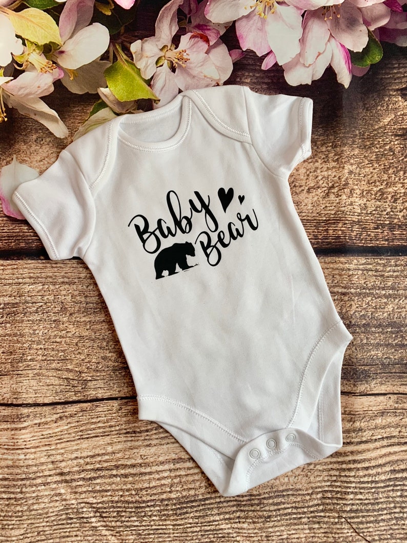 Unique Gift for Baby Baby Bear Clothing Vest Baby Bear Vest Etsy UK