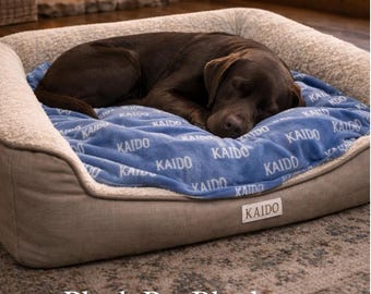 Personalized Pet Name Blanket For Pet Custom Dog Blanket Plush Blanket Personalized Puppy Blanket Dog Bed Blanket Pet Lover Gift Dog Blanket