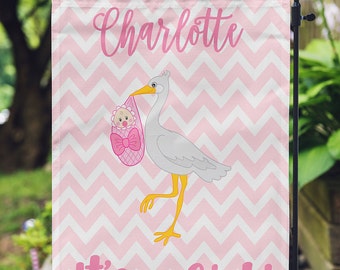 Monogram garden flag | Etsy