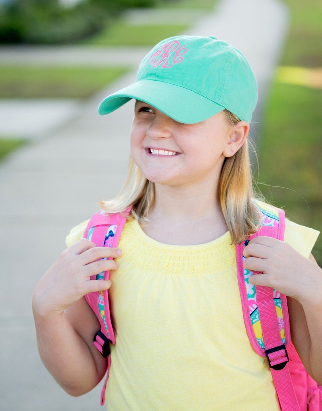 Personalized Mint Kids Cap Children's Cap Teal Cute - Etsy Norway