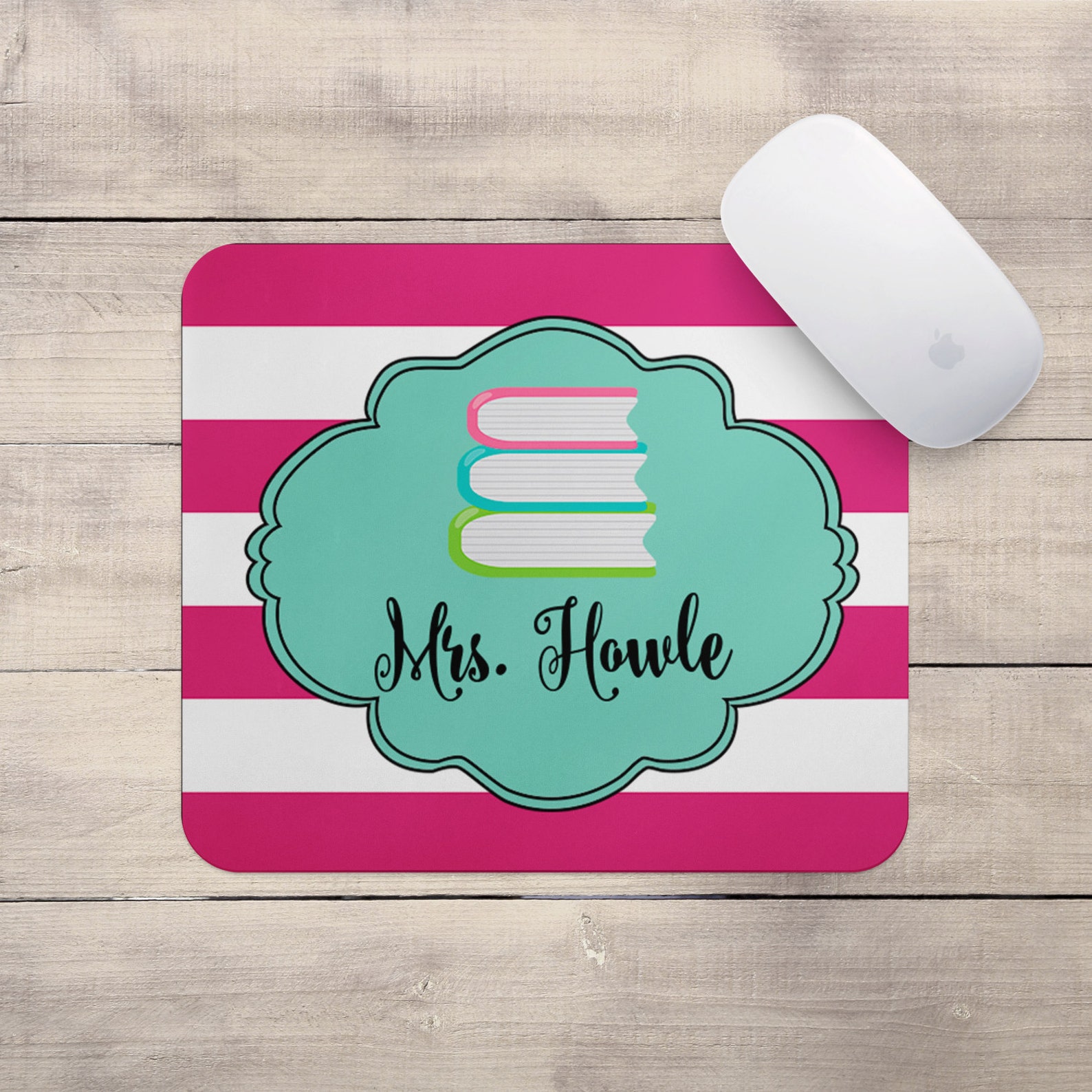 Teacher Mouse pad Personalized Teacher Gift Custom mousepad Etsy