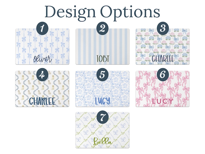 Personalized Dog Bowl Mat With Name Custom Pet Placemat Chinoiserie Dog Gift For New Puppy Gift Custom Bowl Mat For Cat Gift For Pet Lover