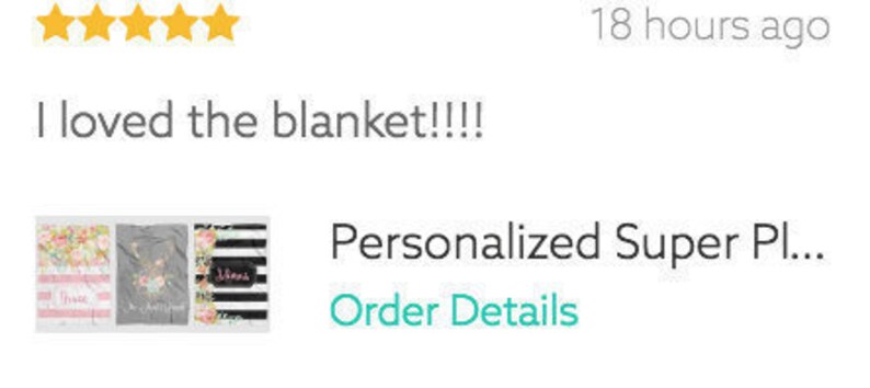 Personalized Super Plush Blanket Black Stripe Watercolor Flowers Summer Home Decor Monogrammed Gifts For Her Vibrant Summer Throw Custom