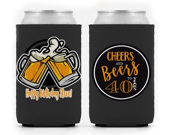 Black, 12 Shop4Ever Finally 21 ~ Cheers to 21 Years Can Coolie ~ 21st Birthday Party Beer Can Sleeve Coolers ~