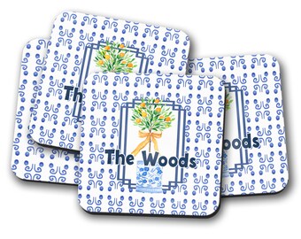 Custom Coasters set of 4| Personalized Coasters | Personalized Photo Coasters | Coaster Gift | Housewarming | Christmas Gift