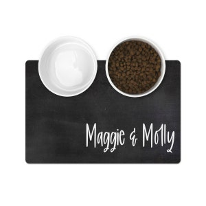 Personalized Dog Food Mat, pet mat, dog food mat, custom dog mat, personalized cat mat, dog bowl mats, custom dog bowl mat