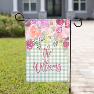 Spring Garden Flag, Spring Garden Flag, Summer Garden Flag, Porch Decor, Entry Flag, Yard Decor, Housewarming Gift