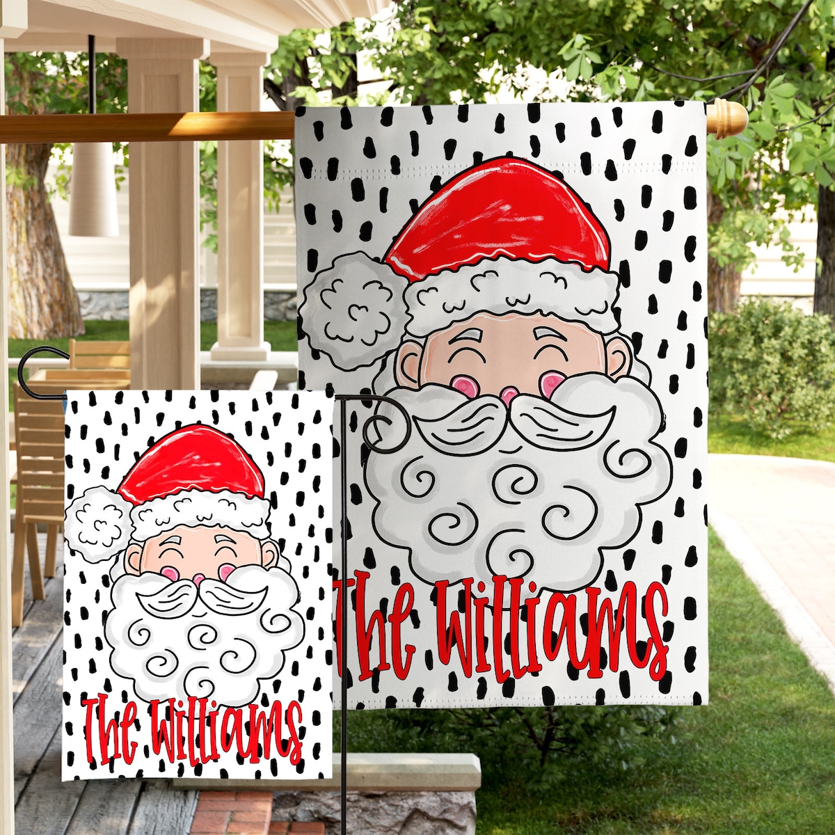 Christmas Garden Flag