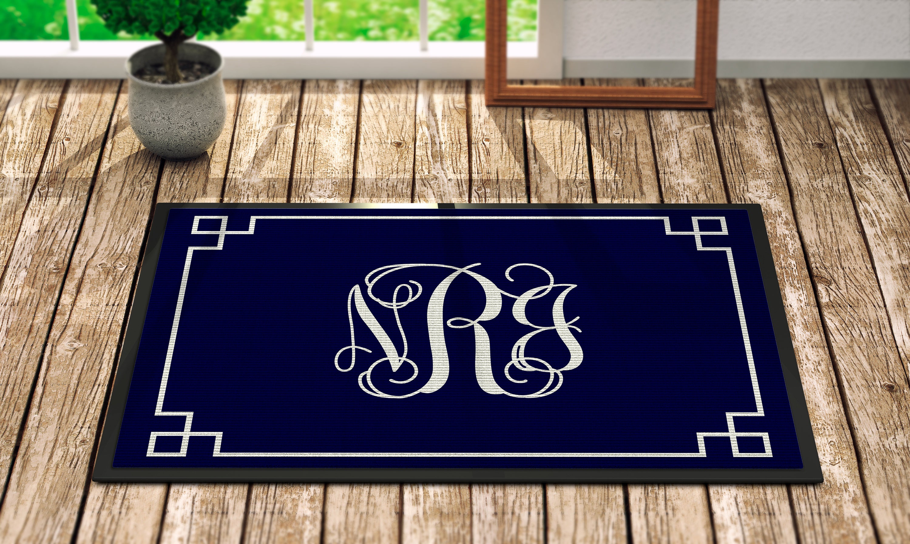 Thirsty Links Blue Doormat 22x34 + Reviews