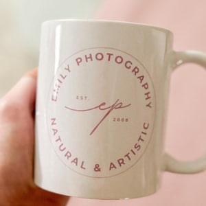 Custom Name Mug for Employee Appreciation Present with Logo Ceramic Cup for Employee Gift Idea for Wedding Favor Drinkware for Business Set