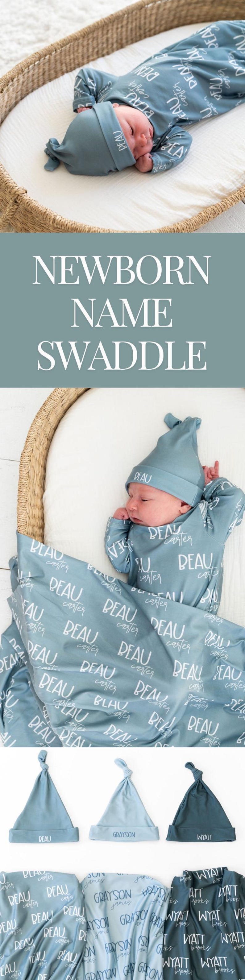 Babysittset med mössa, nyfödd filt, namnfilt, personligt namn, present till flicka, barnrum, babykläder, fotorekvisita, babyshower bild 12