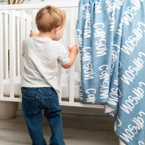 Personalized Boy Name Blanket With Name Custom Kids Throw Blanket Kids Name Blanket For Boy Personalized Gift Blanket Kids Name Blanket