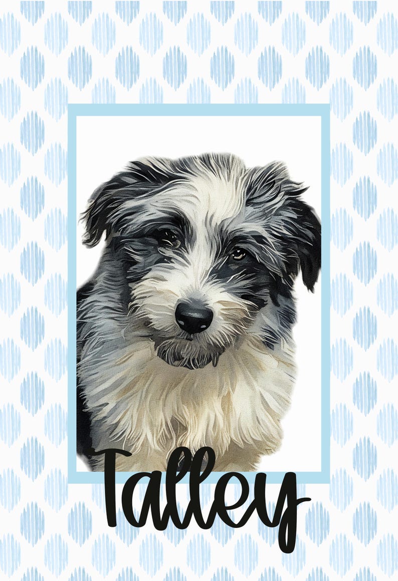 Custom Dog Garden Flag with Photo Pet Portrait Flag | Wedding or Pet Photo Gift Personalized Flag for Garden Decor Made with Your Photo image 9