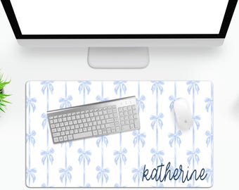 Personalized Desk Mats Mouse pad Christmas Gift Coquette Desk Decor Custom Desk Pad Large Mouse Pad Grand Millennials Desk Office Decor