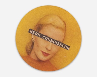 Herb Connoisseur Sticker