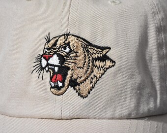 Cougar Embroidered Baseball Cap