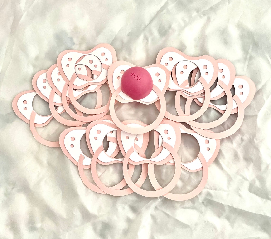 EOS Baby Shower Lip Balm Holders Set of 12baby Shower Etsy