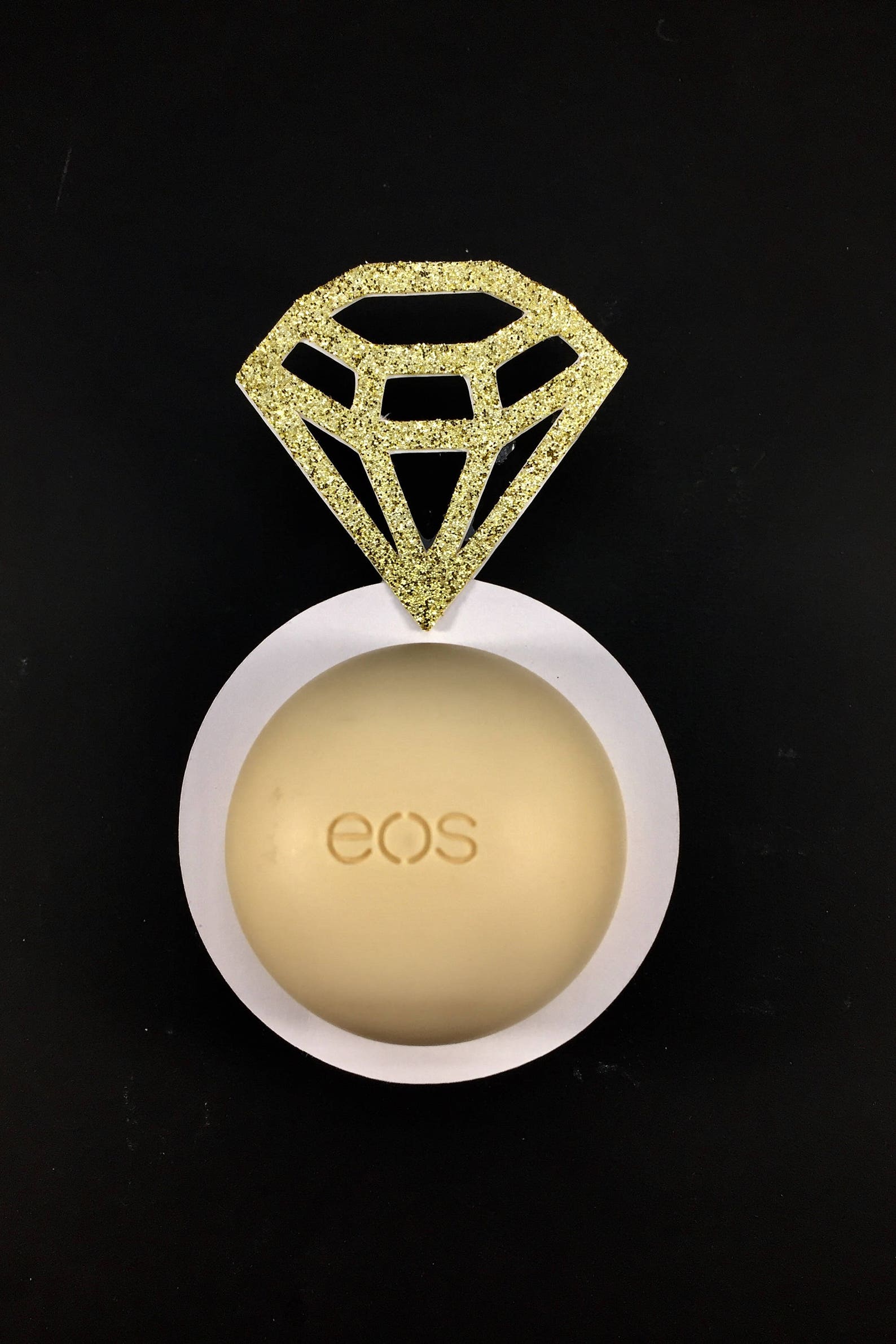 EOS Bridal Shower Lip Balm Holders Set of 12 Gold and - Etsy