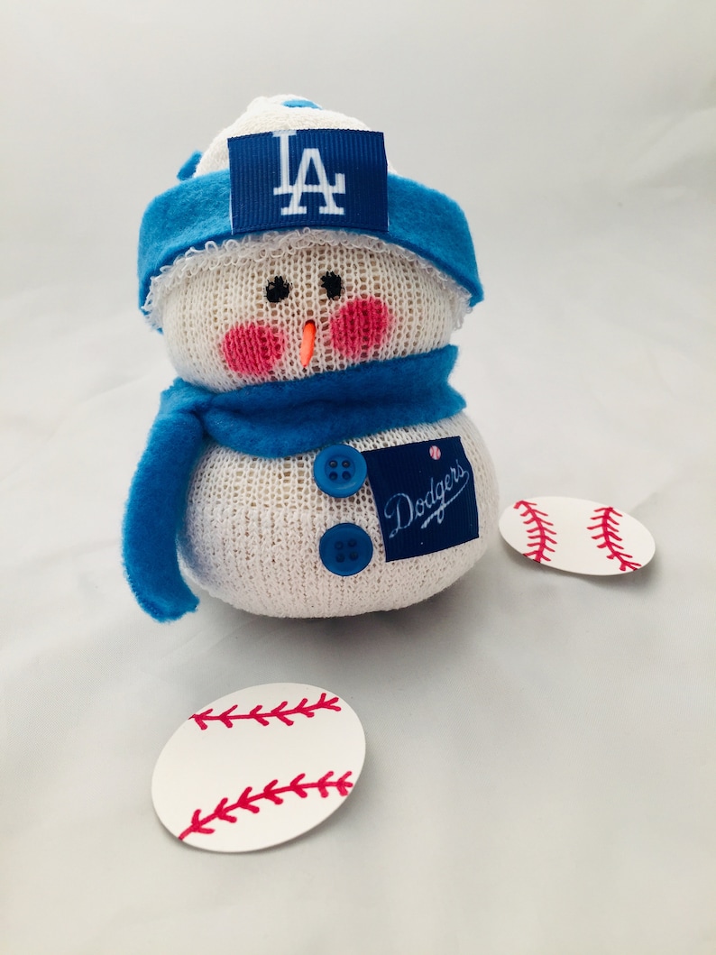 LA Dodgers Los Angeles DodgersSnowmanLA Dodgers ropa LA Etsy