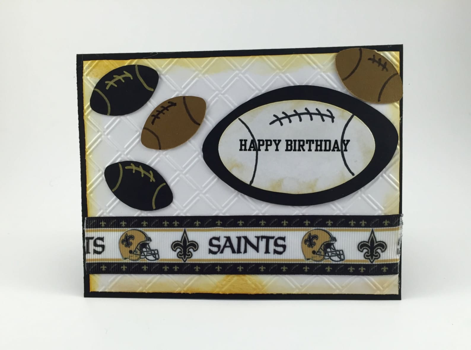 A card for the New Orleans Saints fanNew Orleans Saints Etsy