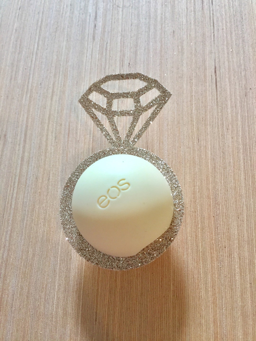 Set of 12 EOS Bridal Shower Lip Balm Holders Champagne Glitter,eos ...