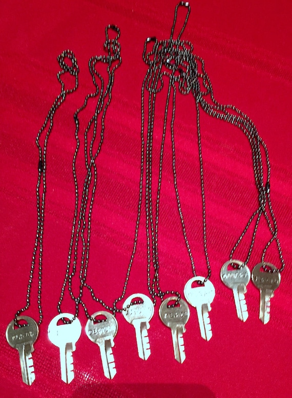 Pay it forward key best sale necklace