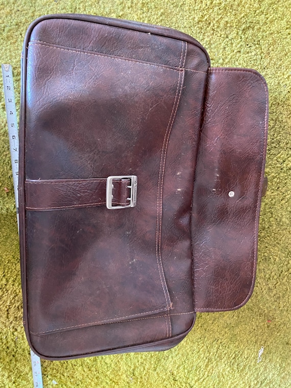 Vintage Samsonite Silhouette  Soft Shell Suitcase… - image 5