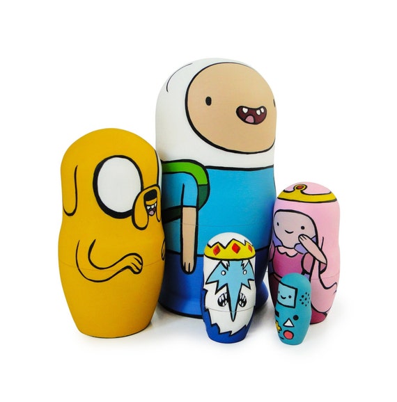 adventure time nesting dolls