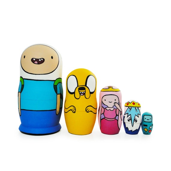adventure time nesting dolls