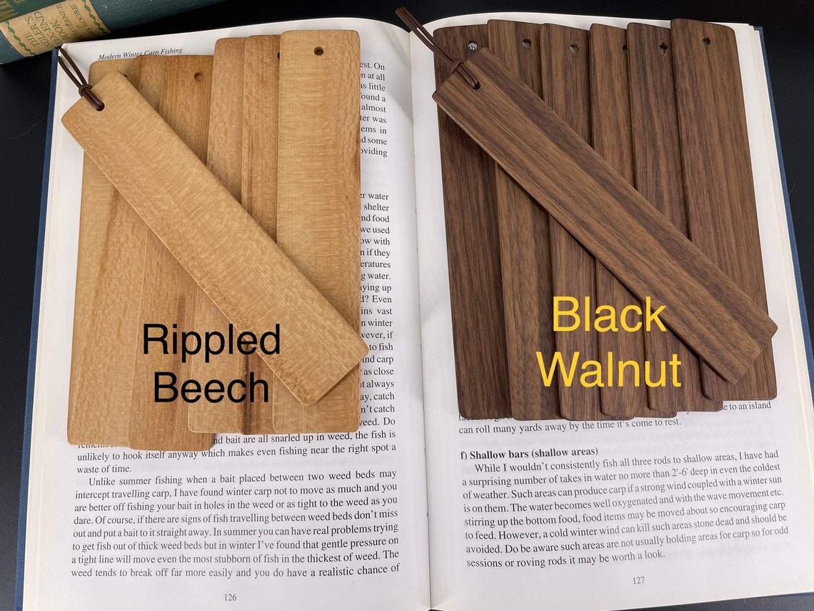 Wood bookmark book page holder wooden page holder bookmark Etsy