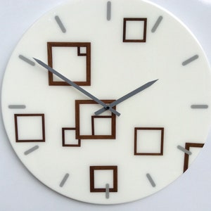 Large Wall Clock, Unusual Wall Clock, modern wall clocks, resin wall clock, wooden wall clock, wall clocks, clock
